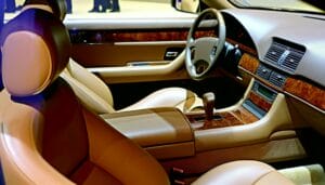 brown interior cars showcased