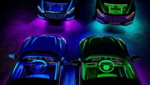 cars with atmospheric interior lighting