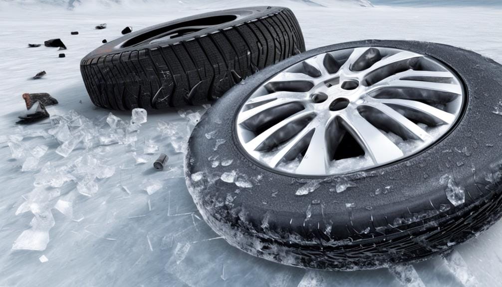 dangers of slashed tires