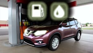 nissan rogue fuel type